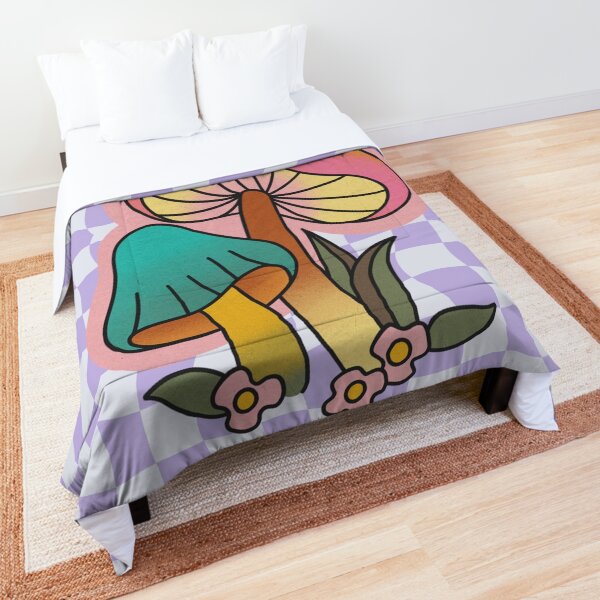 Mushroom Pattern Comforter
