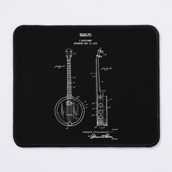 Item preview, Banjo designed and sold by PATENT PRINTS.