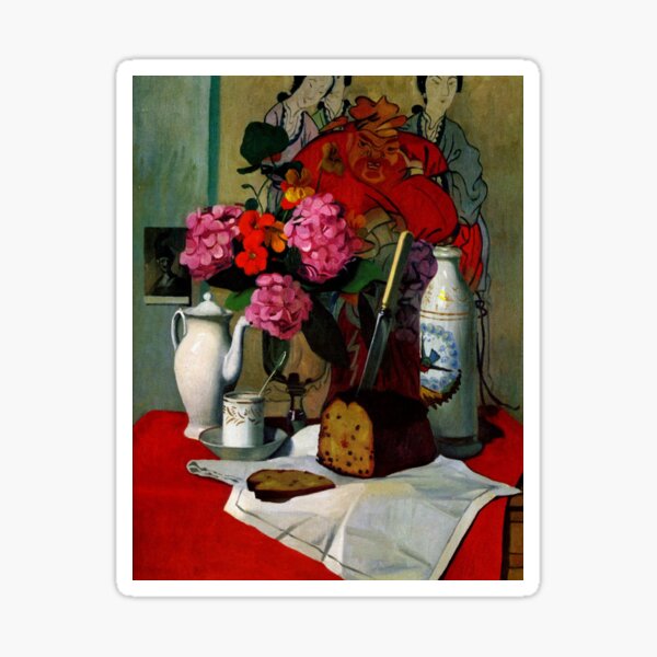 Item preview, Still life in Chinese painting by Felix Vallotton - Vintage Art designed and sold by RickE.