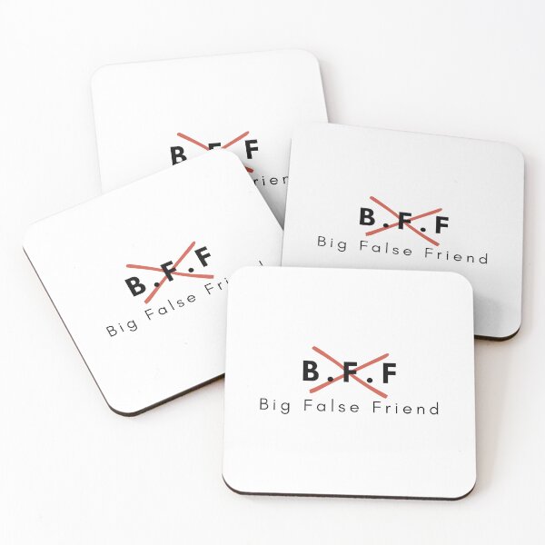 Item preview, BFF (Big False Friend) designed and sold by OceanLustStore.