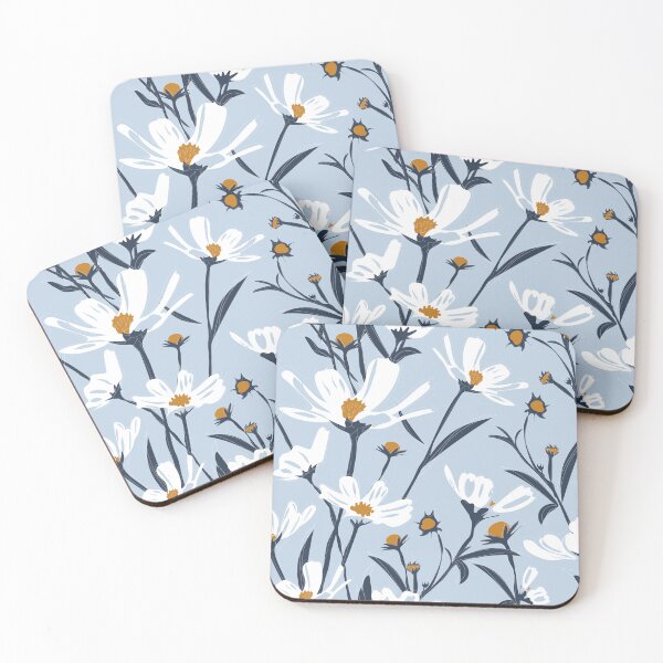 Item preview, Blue Sky cozy flowers designed and sold by Claudia S. Design.