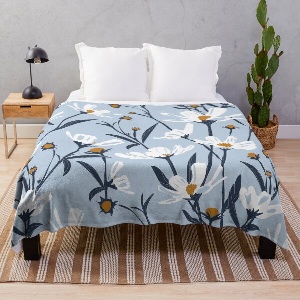 Item preview, Blue Sky cozy flowers designed and sold by Claudia S. Design.