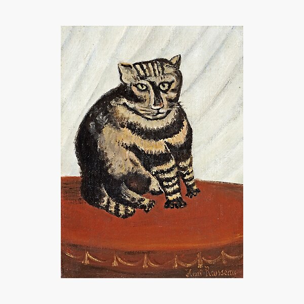 Item preview, Henri Rousseau - The Tabby designed and sold by artcenter.