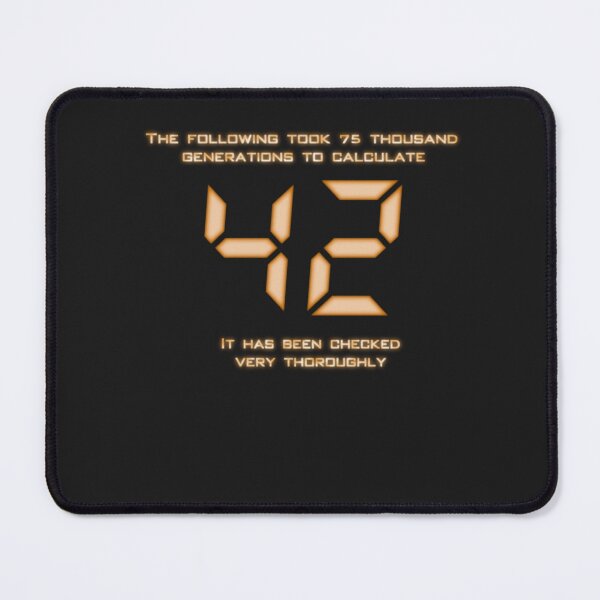 Item preview, 42 The Answer Essential T-Shirt designed and sold by ChristianFrese.