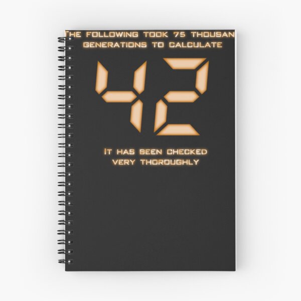 Item preview, 42 The Answer Essential T-Shirt designed and sold by ChristianFrese.