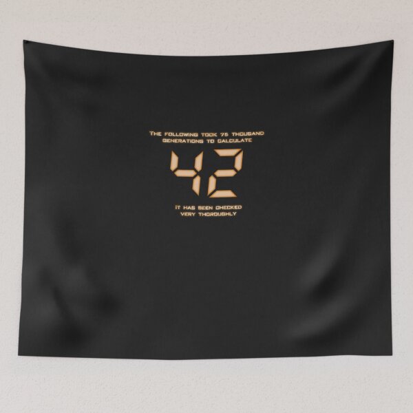 Item preview, 42 The Answer Essential T-Shirt designed and sold by ChristianFrese.
