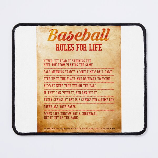 Item preview, Baseball Rules For Life Baseball Lover Baseball Player Gift Kids  designed and sold by SuccessHunters.