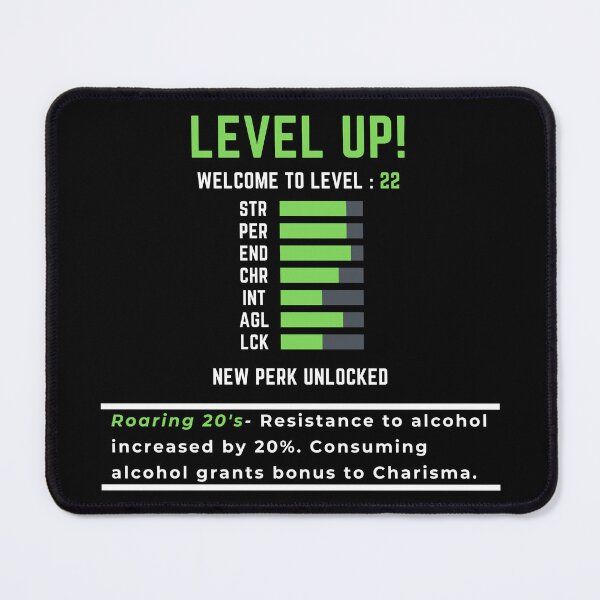 Item preview, Level up! Welcome to Level 22, 22nd birthday designed and sold by Tony ⭐⭐⭐⭐⭐.