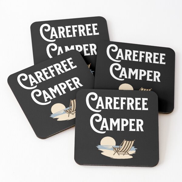 Item preview, Carefree Camper - Camping Lovers - Fans of Alliteration designed and sold by epicthoughts.