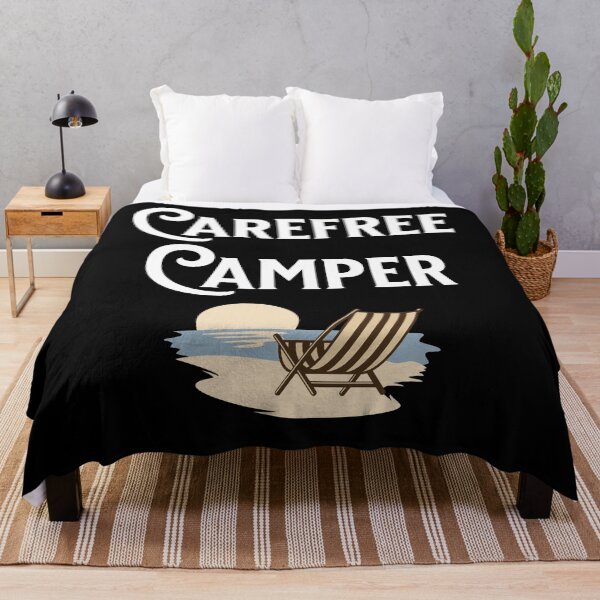 Item preview, Carefree Camper - Camping Lovers - Fans of Alliteration designed and sold by epicthoughts.