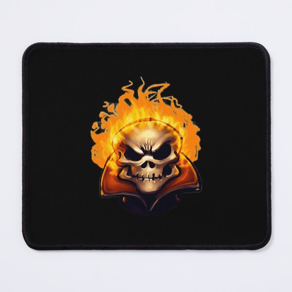 Item preview, The Strongest Avenger fiery skull designed and sold by WulflundJewelr.