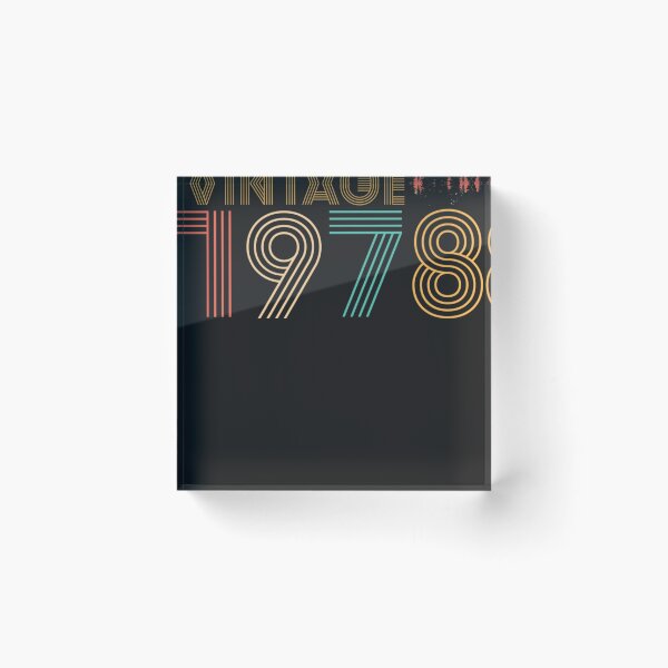 Item preview, 42Th Birthday Gift Idea Vintage 1978  T-Shirt designed and sold by ChristianFrese.