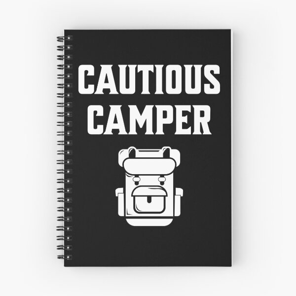 Item preview, Cautious Camper - Nature and Camping Lovers - Fans of Alliteration designed and sold by epicthoughts.