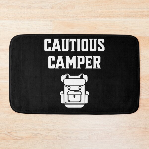 Item preview, Cautious Camper - Nature and Camping Lovers - Fans of Alliteration designed and sold by epicthoughts.