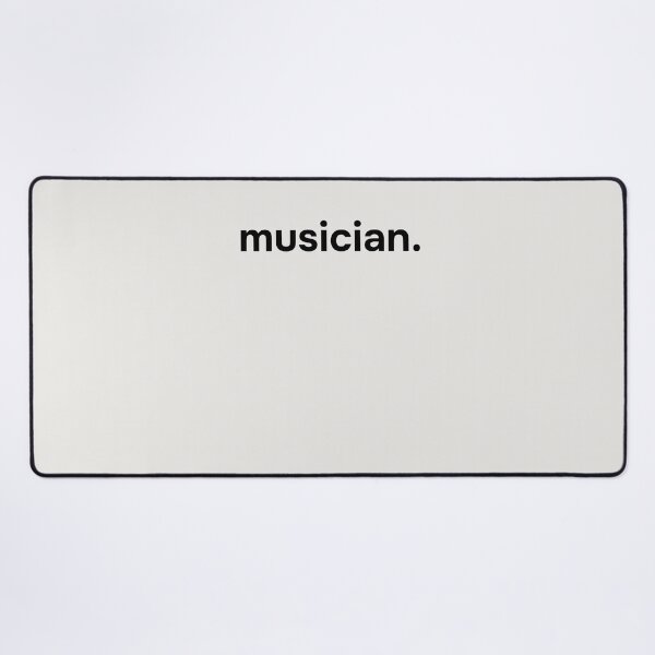 Item preview, Musician. Minimalistic black lettering. designed and sold by helga-wigandt.