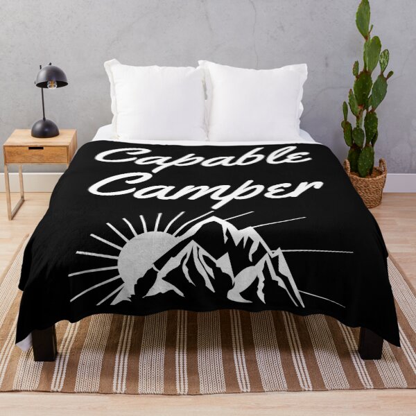 Item preview, Capable Camper - Camping Lovers - Fans of Alliteration designed and sold by epicthoughts.