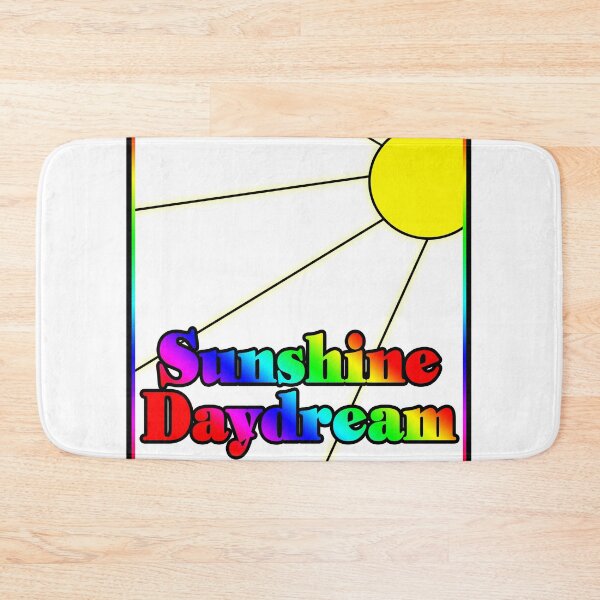 Item preview, Sunshine Daydream, with Sun, sunbeams, and rainbow colors designed and sold by HBBArtShop.