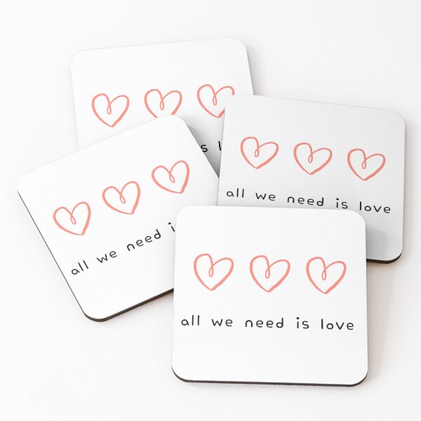 Item preview, All we need is love designed and sold by OceanLustStore.