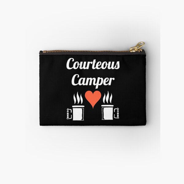 Item preview, Courteous Camper - Outdoor and Camping Lovers - Fans of Alliteration designed and sold by epicthoughts.