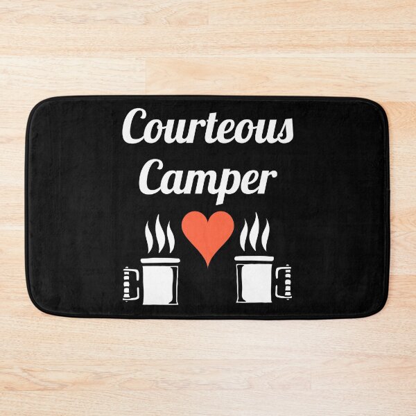 Item preview, Courteous Camper - Outdoor and Camping Lovers - Fans of Alliteration designed and sold by epicthoughts.