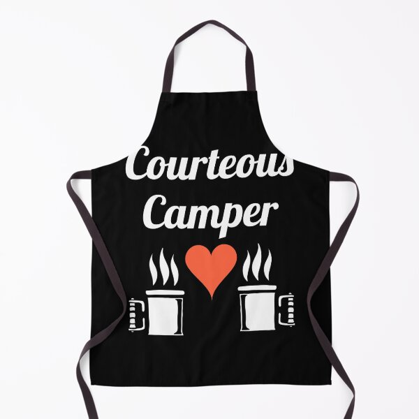 Item preview, Courteous Camper - Outdoor and Camping Lovers - Fans of Alliteration designed and sold by epicthoughts.