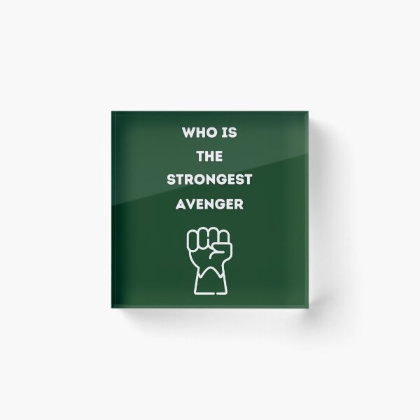 Item preview, The Strongest Avenger. Premium Scoop designed and sold by WulflundJewelr.