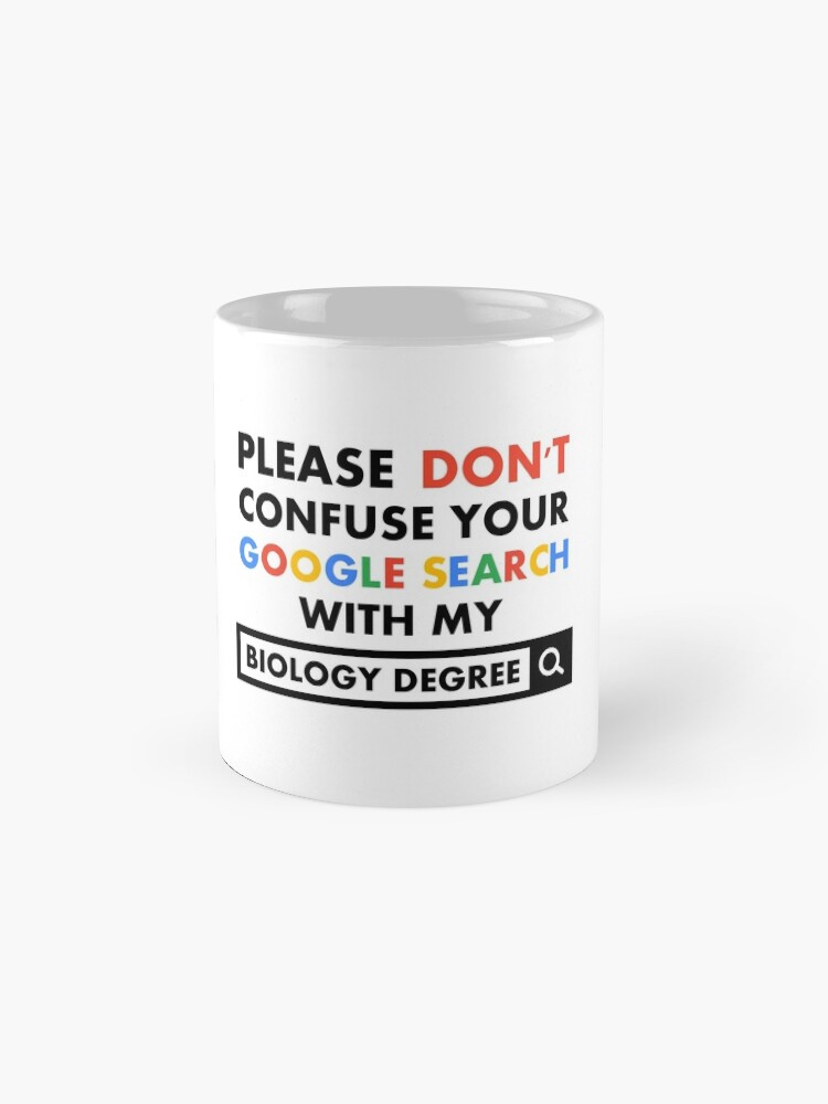Alternate view of Biology Degree Mug