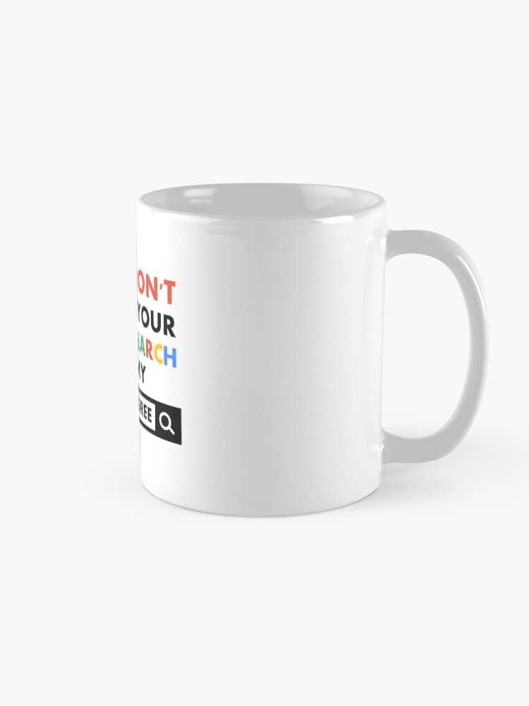 Alternate view of Biology Degree Mug