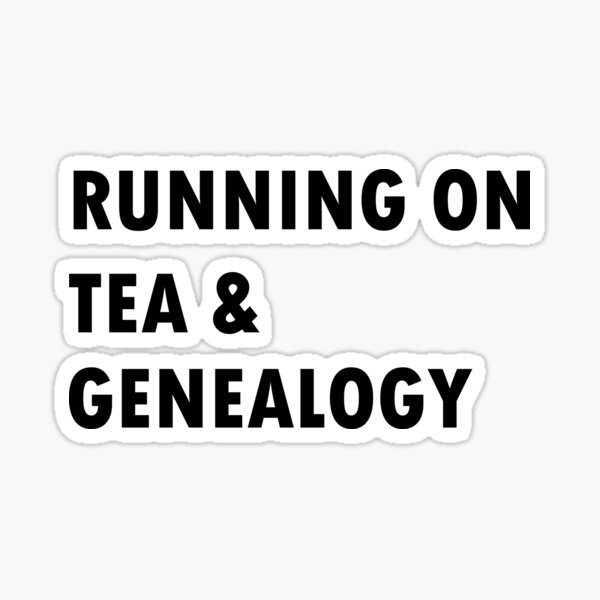 I like Genealogy and maybe like three People Sticker for Sale by