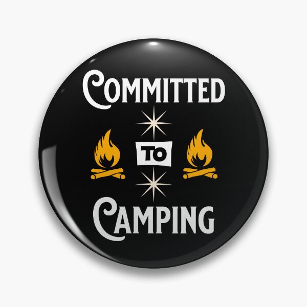 Item preview, Committed To Camping - Nature Lovers - Fans of Alliteration designed and sold by epicthoughts.