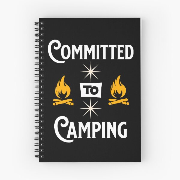 Item preview, Committed To Camping - Nature Lovers - Fans of Alliteration designed and sold by epicthoughts.