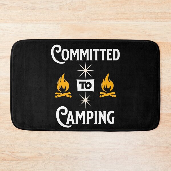 Item preview, Committed To Camping - Nature Lovers - Fans of Alliteration designed and sold by epicthoughts.