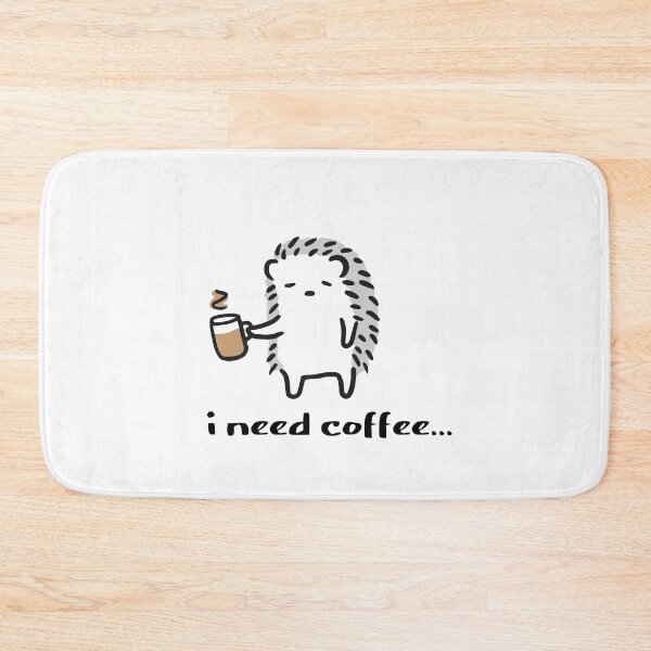 Item preview, i need coffe hedgehog designed and sold by Bonnie Blue.
