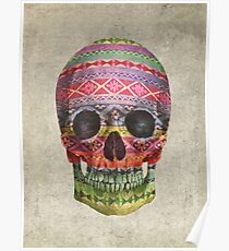 Navajo Skull Poster