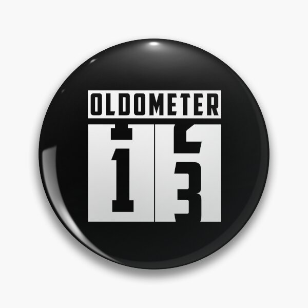 Item preview, Oldometer counter Number 13 birthday designed and sold by HeavyStyle.