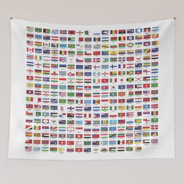 Item preview, World Flags designed and sold by DrawingAndText.