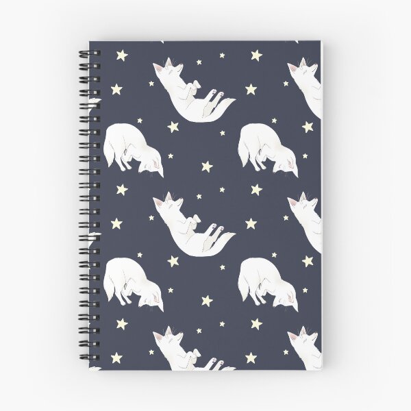 Item preview, Sleepy Dogs Pattern in Navy designed and sold by Larissa Melnik.