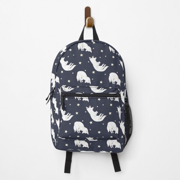 Item preview, Sleepy Dogs Pattern in Navy designed and sold by Larissa Melnik.