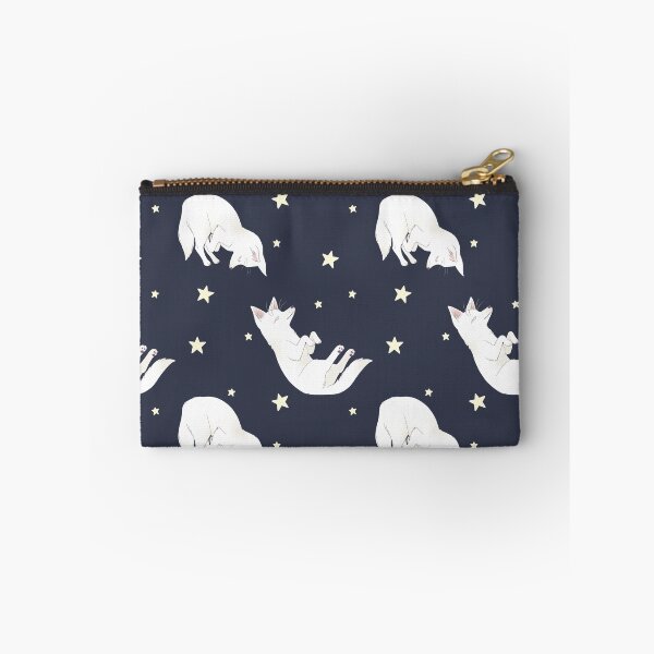 Item preview, Sleepy Dogs Pattern in Navy designed and sold by Larissa Melnik.