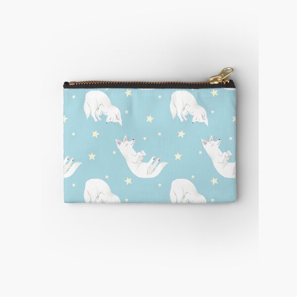 Item preview, Sleepy Dogs Pattern in Baby Blue designed and sold by Larissa Melnik.