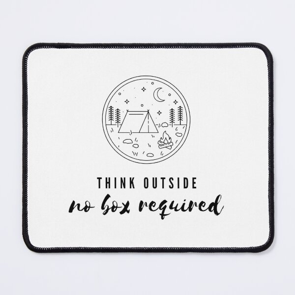 Item preview, Think outside, no box required designed and sold by OceanLustStore.