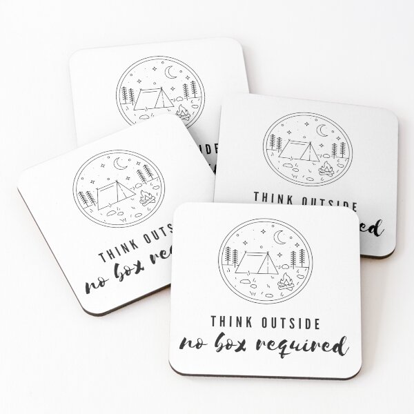 Item preview, Think outside, no box required designed and sold by OceanLustStore.