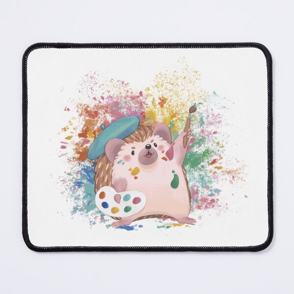 Item preview, Artist Hedgehog Paint Splatter designed and sold by Pameloo.