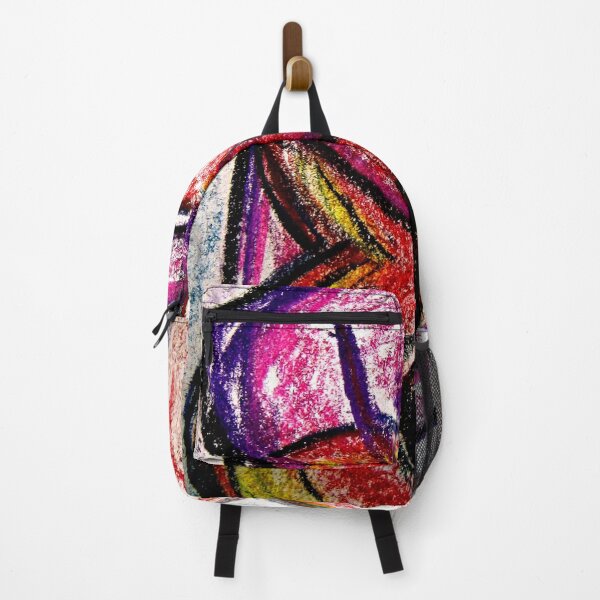 Item preview, Grassroots Bass Player, Pastel expressionist art designed and sold by HBBArtShop.