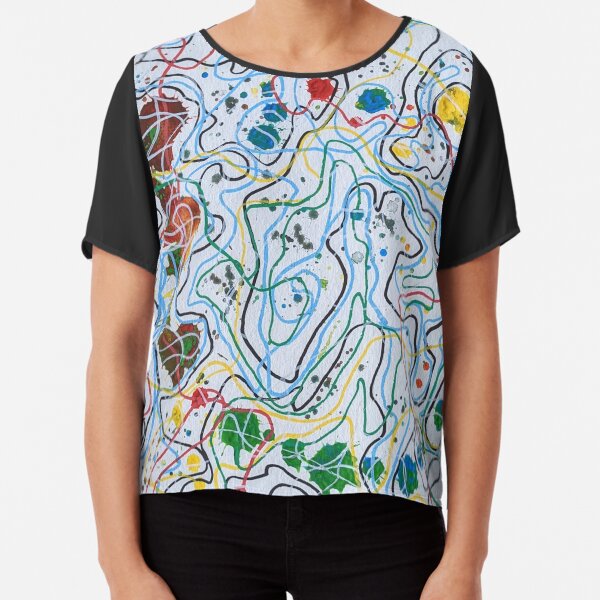 Spagetti Bild 3 Chiffon Top