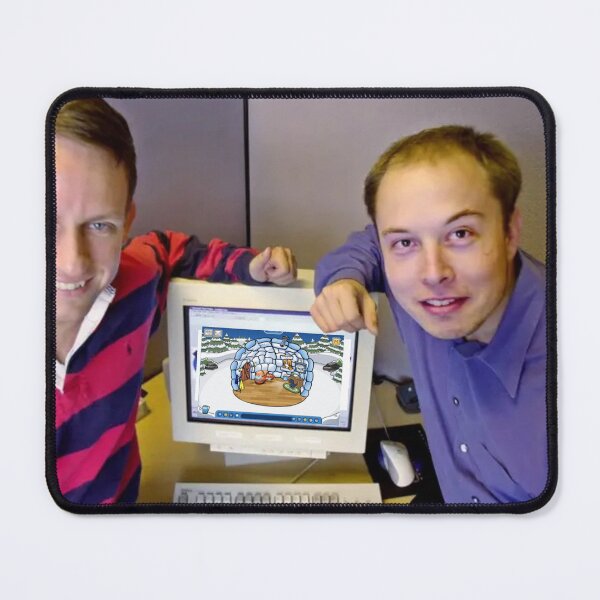 Item preview, Young Elon musk plays club penguin designed and sold by Gnarbikememes.