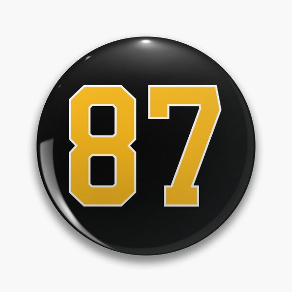 Item preview, Yellow Number 87 lucky sports jersey eighty seven designed and sold by HeavyStyle.