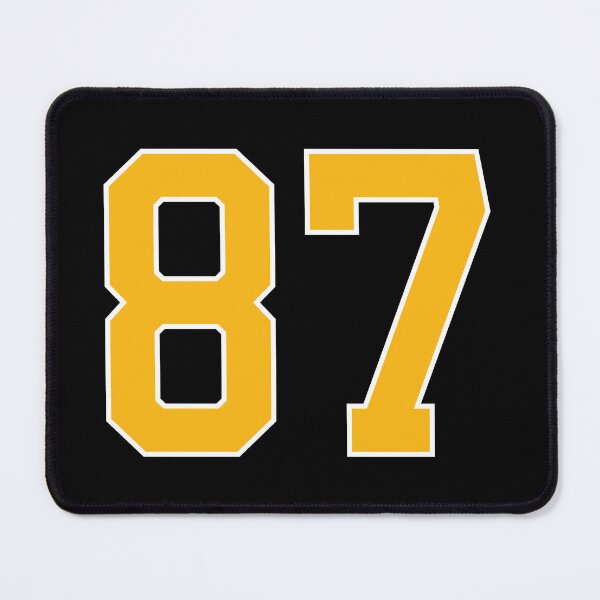 Item preview, Yellow Number 87 lucky sports jersey eighty seven designed and sold by HeavyStyle.