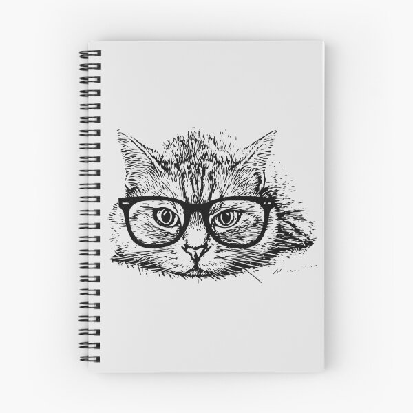 Artikelvorschau, Katzenkätzchen mit Brille entworfen und verkauft von KGoPrintables.