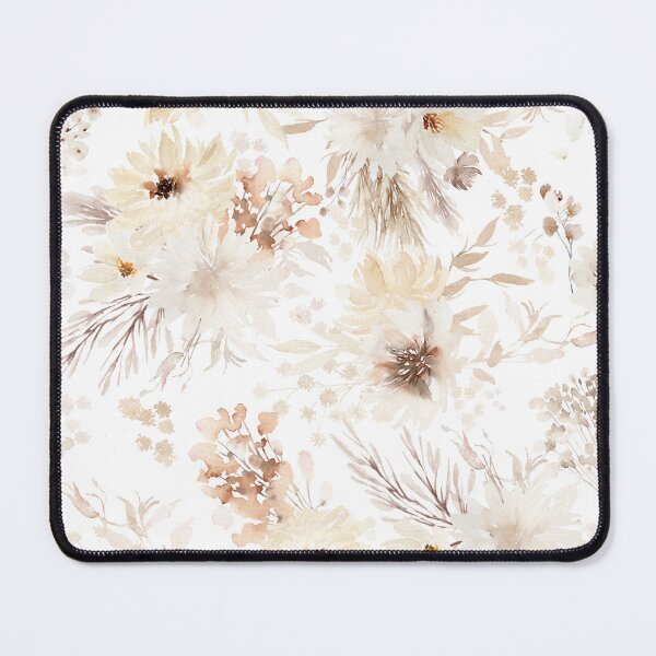 Item preview, Cream Summer Floral designed and sold by SugarPineDesign.